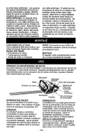 Предварительный просмотр 19 страницы Craftsman 358.796330 Instruction Manual