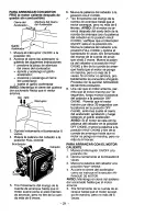 Предварительный просмотр 21 страницы Craftsman 358.796330 Instruction Manual