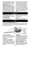 Preview for 16 page of Craftsman 358.796350 Instruction Manual