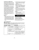 Preview for 28 page of Craftsman 358.796390 Operator'S Manual