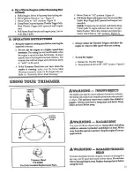 Предварительный просмотр 13 страницы Craftsman 358.79710 Operator'S Manual