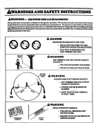 Предварительный просмотр 3 страницы Craftsman 358.797150-32cc Important Important Manual