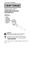 Preview for 1 page of Craftsman 358.797310 Instruction Manual