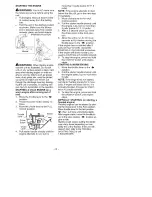 Preview for 8 page of Craftsman 358.797310 Instruction Manual