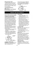 Preview for 10 page of Craftsman 358.797310 Instruction Manual