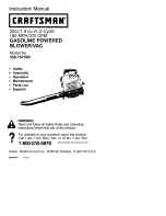 Craftsman 358.797560 Instruction Manual preview