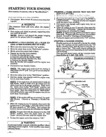 Preview for 10 page of Craftsman 358.798270 Important Manual