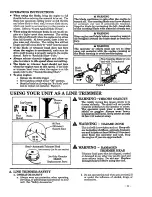 Preview for 11 page of Craftsman 358.798270 Important Manual