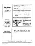 Preview for 12 page of Craftsman 358.799030 Operator'S Manual