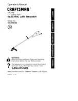 Предварительный просмотр 1 страницы Craftsman 358.799190 Operator'S Manual