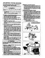 Предварительный просмотр 11 страницы Craftsman 358.799260/32cc Operator'S Manual