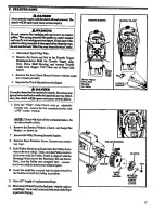 Предварительный просмотр 17 страницы Craftsman 358.799260/32cc Operator'S Manual