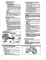 Предварительный просмотр 20 страницы Craftsman 358.799260/32cc Operator'S Manual