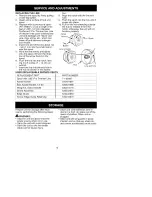 Preview for 9 page of Craftsman 358.799461 Operator'S Manual