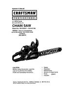 Craftsman 360.352001 Operator'S Manual preview