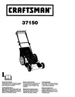 Craftsman 37150 Instruction Manual preview