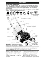 Preview for 8 page of Craftsman 37624 - Front Propelled Rear Bag Lawn Mower Owner'S Manual