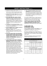 Preview for 4 page of Craftsman 37634 Owner'S Manual