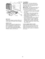 Предварительный просмотр 15 страницы Craftsman 37639 Owner'S Manual