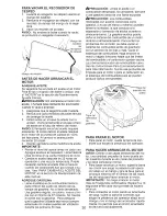 Предварительный просмотр 30 страницы Craftsman 37659 - Front Propelled Rear Bag Lawn Mower Owner'S Manual