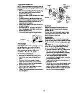 Предварительный просмотр 13 страницы Craftsman 37763 Owner'S Manual