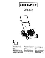 Предварительный просмотр 1 страницы Craftsman 38105 Instruction Manual