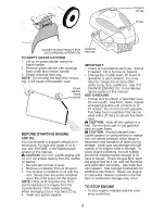 Preview for 9 page of Craftsman 38820 Owner'S Manual