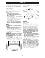 Предварительный просмотр 15 страницы Craftsman 38901 Owner'S Manual