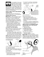 Предварительный просмотр 8 страницы Craftsman 38905 - Rear Bag Push Lawn Mower Owner'S Manual