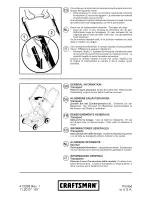 Preview for 20 page of Craftsman 38973 Instruction Manual