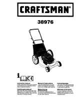 Craftsman 38976 Instruction Manual preview