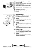 Предварительный просмотр 20 страницы Craftsman 38976 Instruction Manual