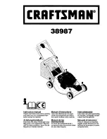 Предварительный просмотр 1 страницы Craftsman 38987 Instruction Manual