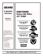 Preview for 12 page of Craftsman 390.250255 Owner'S Manual