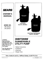 Preview for 1 page of Craftsman 390.269451 Owner'S Manual