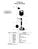 Preview for 6 page of Craftsman 390.303302 Owner'S Manual