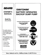 Preview for 12 page of Craftsman 390.307060 Owner'S Manual