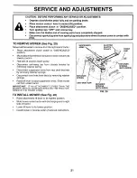 Preview for 21 page of Craftsman 3One 917.252712 Owner'S Manual