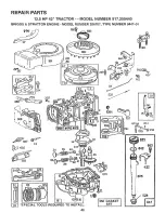 Предварительный просмотр 48 страницы Craftsman 3One 917.255440 Owner'S Manual