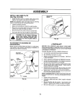 Preview for 10 page of Craftsman 3One 917.257562 Owner'S Manual