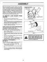 Предварительный просмотр 6 страницы Craftsman 3One 917.382781 Owner'S Manual