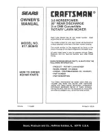 Preview for 24 page of Craftsman 3One 917.383640 Owner'S Manual