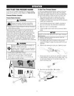 Preview for 9 page of Craftsman 4.0 GPM Honda Powered Pressure Washer User Manual