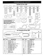 Preview for 4 page of Craftsman 40"- 2 STAGE SNOW THROWER TRACTOR ATTACHMENT 486.2484 Owner'S Manual