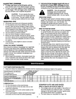 Preview for 16 page of Craftsman 40"- 2 STAGE SNOW THROWER TRACTOR ATTACHMENT 486.2484 Owner'S Manual