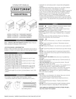 Preview for 1 page of Craftsman 45278 Operator'S Manual