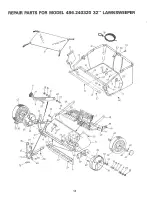 Предварительный просмотр 14 страницы Craftsman 486.240320 Owner'S Manual