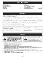 Preview for 2 page of Craftsman 486.240362 Operator'S Manual