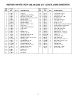 Preview for 9 page of Craftsman 486.240362 Operator'S Manual