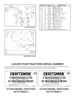 Preview for 2 page of Craftsman 486.24100 Owner'S Manual